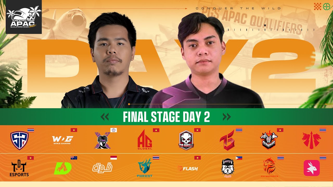 PCS APAC QUALIFIERS 2025 PHASE 1 FINAL Day 1